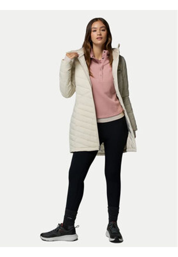columbia - Columbia Kurtka zimowa Joy Peak™ II 2088641 Beżowy Regular Fit. Kolor: beżowy. Materiał: syntetyk. Sezon: zima