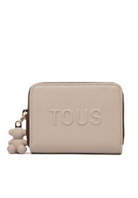 Tous - TOUS Portfel 2002374143 Beżowy. Kolor: beżowy. Materiał: skóra #1