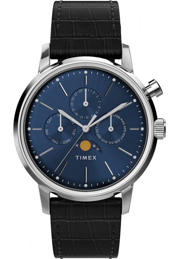 Zegarek Timex Zegarek męski Timex TW2W51200 czarny. Kolor: czarny