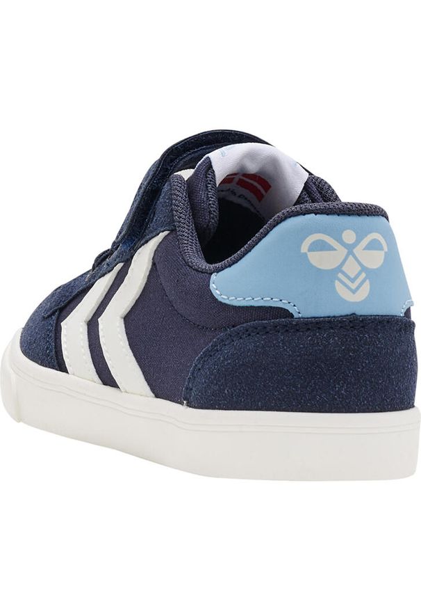 Sneakersy dla dzieci Hummel Slimmer Stadil. Okazja: na co dzień. Kolor: niebieski. Materiał: zamsz