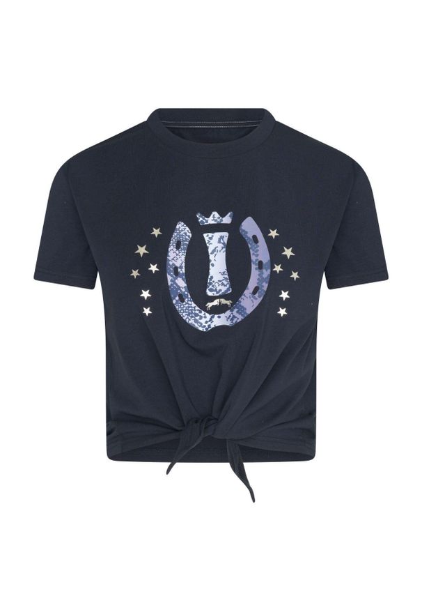 IMPERIAL RIDING - Koszulka damska Imperial Riding Star. Kolor: niebieski