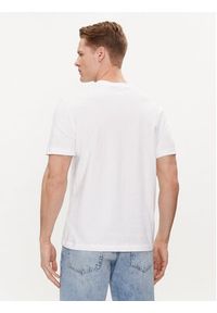 Calvin Klein T-Shirt Linear Graphic K10K112482 Biały Regular Fit. Kolor: biały. Materiał: bawełna #4