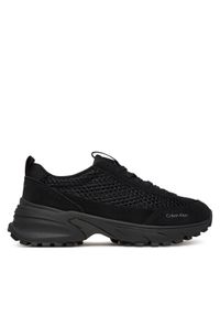 Calvin Klein Sneakersy Hike Runner Lace Up Techmix YW0YW02030 Czarny. Kolor: czarny. Materiał: skóra #1