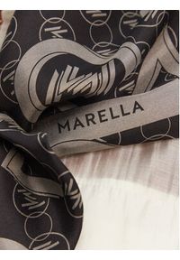 Marella Chusta Nervi 2513541047 Czarny. Kolor: czarny. Materiał: jedwab, materiał