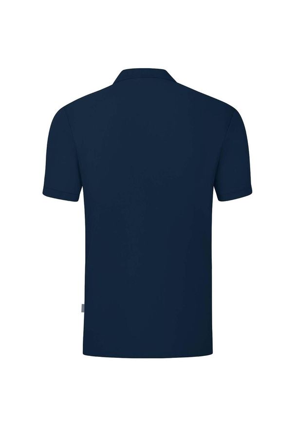Polo Jako Organic. Typ kołnierza: polo. Kolor: niebieski. Materiał: bawełna, materiał. Sport: piłka nożna