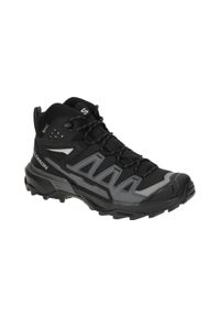 salomon - Buty trekkingowe męskie Salomon X Ultra Mid 360 Gtx Gore-tex. Wysokość cholewki: za kostkę. Zapięcie: sznurówki. Kolor: czarny. Materiał: materiał. Szerokość cholewki: normalna. Technologia: Gore-Tex. Sport: bieganie