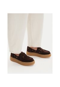 Półbuty Clarks. Kolor: brązowy #1