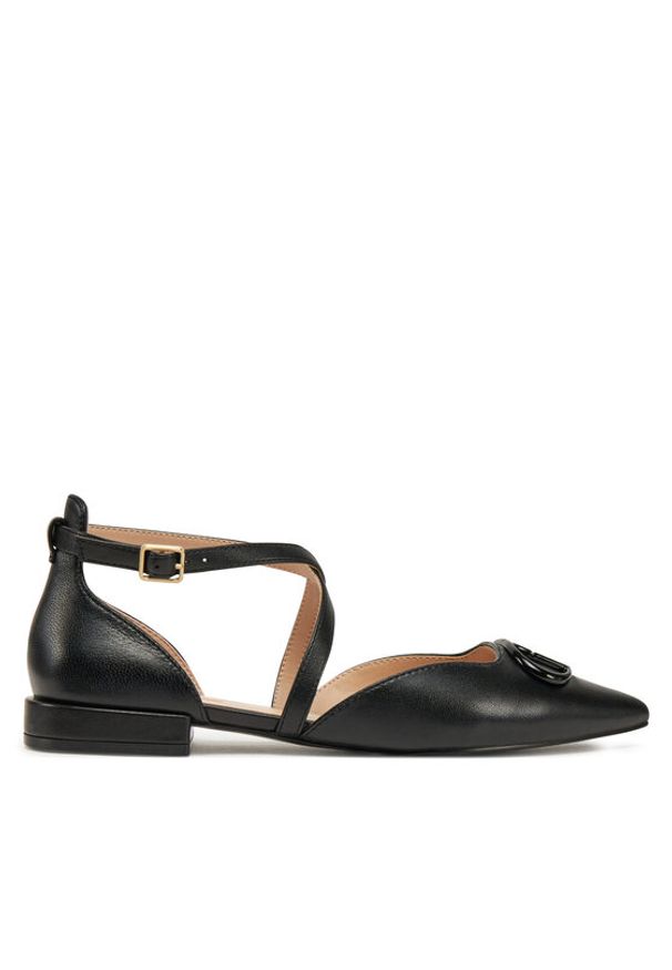 Liu Jo Baleriny Viola 19 SA5025 PX460 Czarny. Kolor: czarny. Materiał: skóra