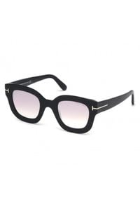 Tom Ford - TOM FORD - Okulary przeciwsłoneczne Pia. Kolor: czarny. Wzór: gradientowy #4