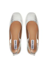 Steve Madden Sandały Smitten s SM11003213 Srebrny. Kolor: srebrny. Materiał: skóra