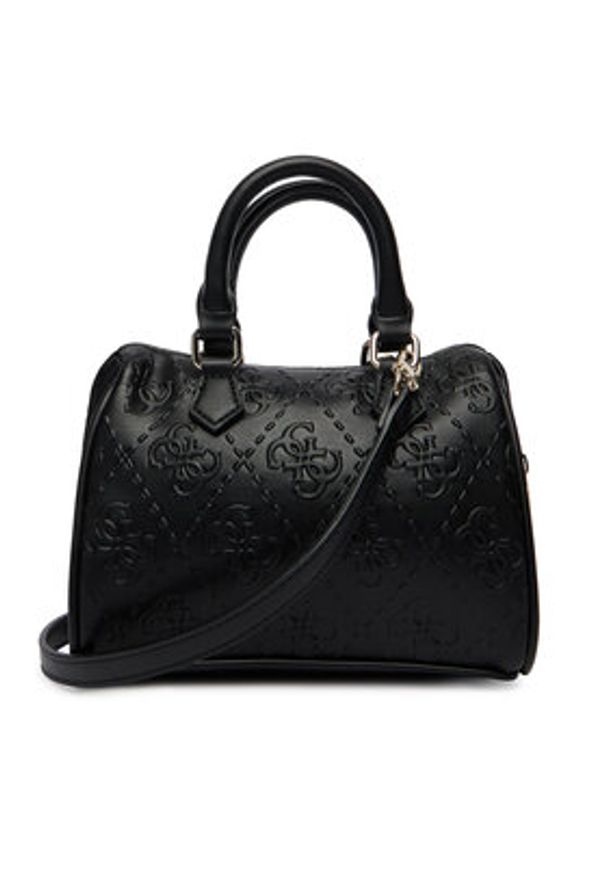 Guess Torebka J6RZ14 WGT10 Czarny. Kolor: czarny. Materiał: skórzane