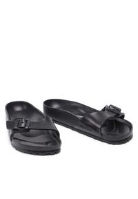 Birkenstock Klapki Madrid 0128161 Czarny. Kolor: czarny