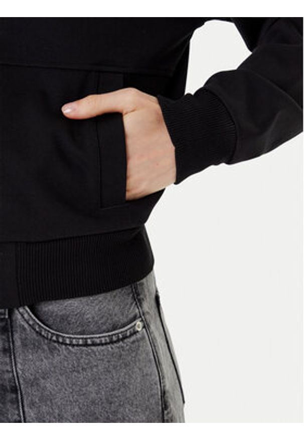 Hugo - HUGO Bluza Dakure 50542743 Czarny Relaxed Fit. Kolor: czarny. Materiał: wiskoza