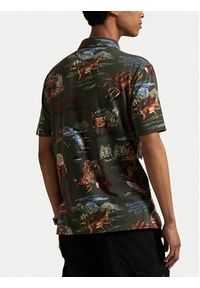 Polo Ralph Lauren Polo 710980789001 Khaki Regular Fit. Typ kołnierza: polo. Kolor: brązowy. Materiał: bawełna #5