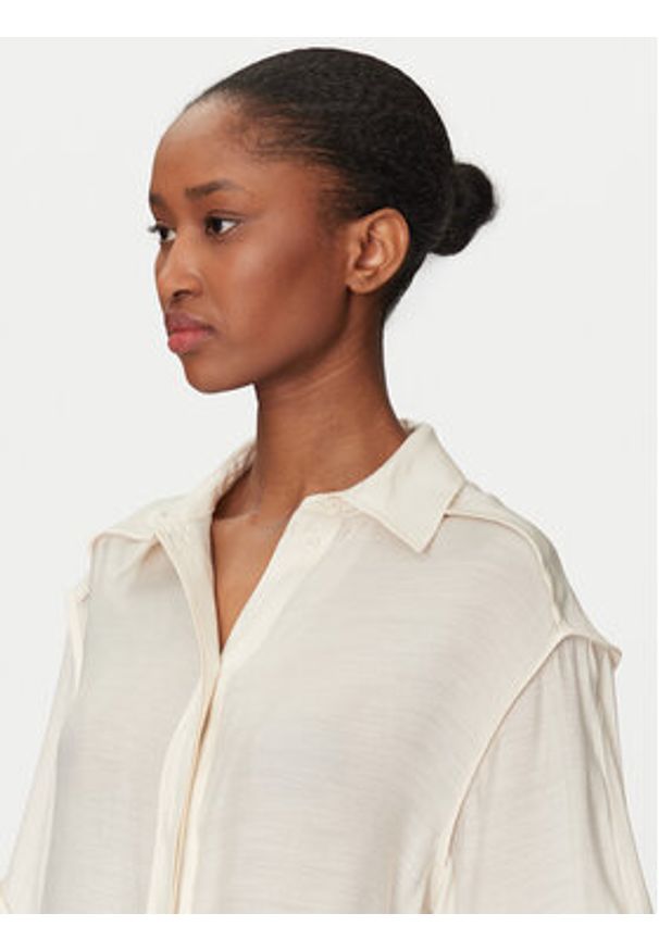 Day Birger et Mikkelsen - DAY BIRGER ÉT MIKKELSEN Koszula Eleanor DAY65243675 Beżowy Loose Fit. Kolor: beżowy. Materiał: wiskoza