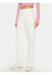 Tommy Jeans Jeansy Claire DW0DW20219 Écru Wide Leg #1