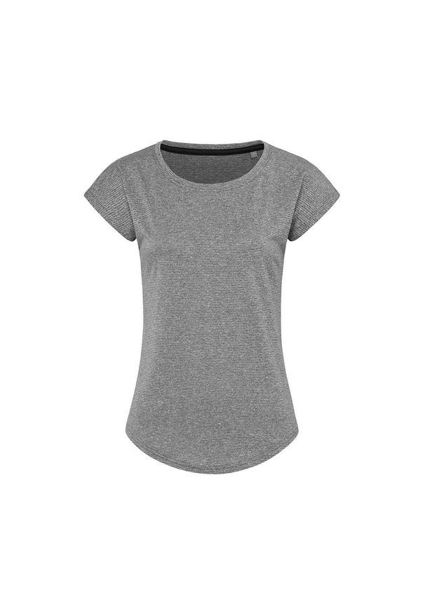 Stedman - Damska Koszulka Sportowa Move Z Recyklingu. Kolor: szary. Sport: turystyka piesza