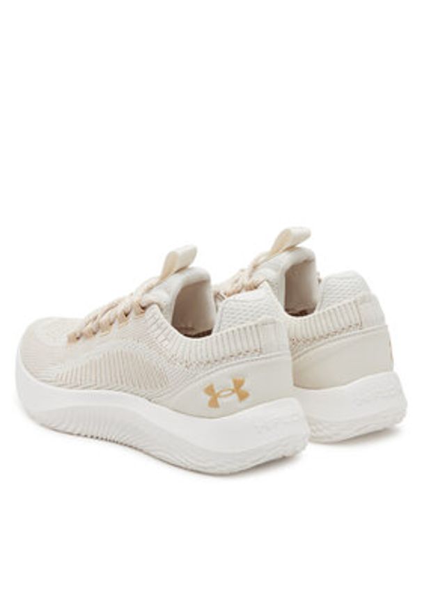 Under Armour Buty na siłownię Ua W Dynamic 2 3028077 Beżowy. Kolor: beżowy. Materiał: materiał. Sport: fitness