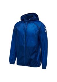 Kurtka dziecięca Hummel JR Tech Move 128 – lekka, odporna na wodę. Kolor: niebieski. Sport: piłka ręczna #1