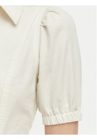 French Connection Sukienka jeansowa 71SZN Biały Regular Fit. Kolor: biały. Materiał: bawełna #3