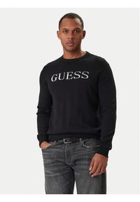 Guess Sweter M6RR19 Z4451 Czarny Regular Fit. Kolor: czarny. Materiał: bawełna #1