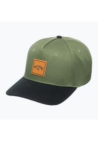 Czapka z daszkiem męska Billabong Stacked Snapback. Kolor: zielony