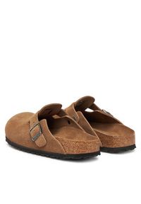 Birkenstock Klapki Boston Sfb 1030861 Brązowy. Kolor: brązowy. Materiał: skóra, zamsz #5