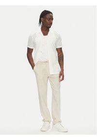 Lindbergh Koszula 30-203569 Biały Relaxed Fit. Kolor: biały. Materiał: bawełna #5