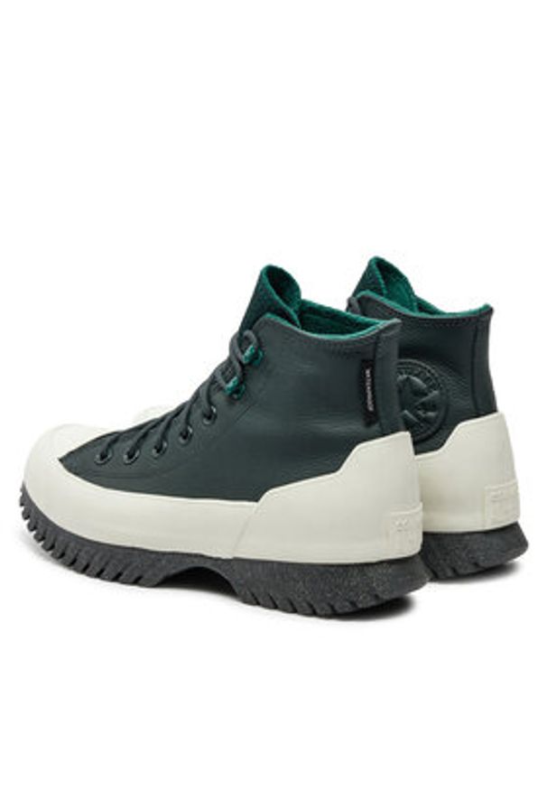 Converse Botki Chuck Taylor All Star Lugged 2.0 Counter A05696C Khaki. Kolor: brązowy. Materiał: skóra