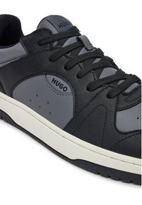 Hugo - HUGO Sneakersy Hadrian 50541700 Szary. Kolor: szary. Materiał: skóra #5