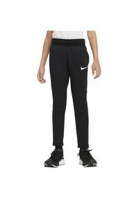 Nike - Spodnie sportowe chłopięce Dri-Fit Therma Training Pants. Kolor: czarny. Materiał: poliester. Technologia: Dri-Fit (Nike)