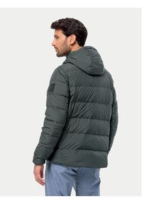 Jack Wolfskin Kurtka puchowa Colonius Jkt 1207431 Zielony Regular Fit. Kolor: zielony. Materiał: syntetyk