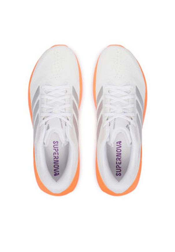 Adidas - adidas Buty do biegania Supernova Rise 3 JP8681 Biały. Kolor: biały. Materiał: materiał