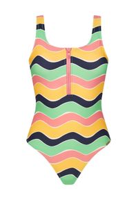 YSABEL MORA - Ysabel Mora Strój kąpielowy 82888 Kolorowy. Materiał: syntetyk. Wzór: kolorowy #1