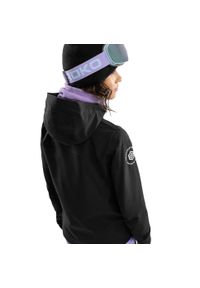 SIROKO - Kurtka snowboardowa damska W5-W Nix. Kolor: czarny. Sport: snowboard
