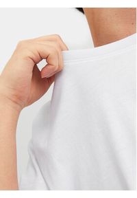 Jack & Jones - Jack&Jones T-Shirt Corp 12151955 Biały Regular Fit. Kolor: biały. Materiał: bawełna