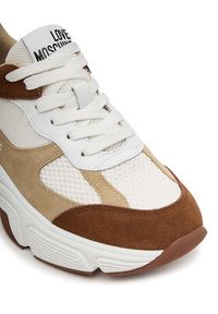 Love Moschino - LOVE MOSCHINO Sneakersy JA15246G1NIQF10B39 Kolorowy. Materiał: zamsz, skóra. Wzór: kolorowy #6