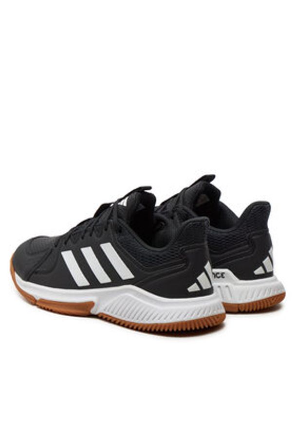 Adidas - adidas Buty halowe Court Flight IE1661 Czarny. Kolor: czarny. Materiał: skóra