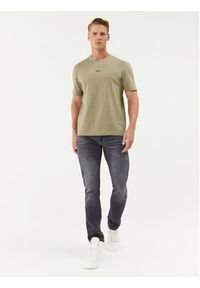 BOSS - Boss T-Shirt 50473278 Zielony Relaxed Fit. Kolor: zielony. Materiał: bawełna #5