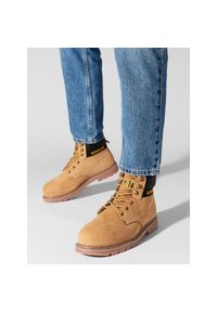 Trapery CAT Footwear. Kolor: żółty #1