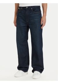 Calvin Klein Jeansy LV04RG785G Granatowy Baggy Fit. Kolor: niebieski #1
