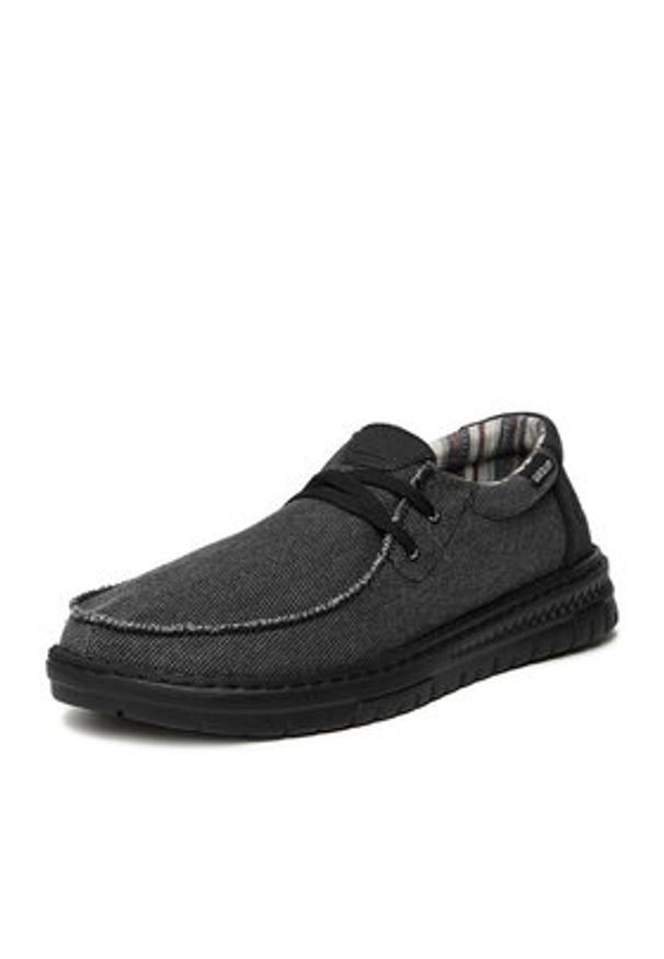 Quiksilver Półbuty WADE-02 Czarny. Kolor: czarny. Materiał: materiał