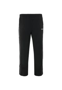 Pantalony Fila Cupula dla mężczyzn - Sportowe i wygodne. Kolor: czarny. Materiał: dresówka