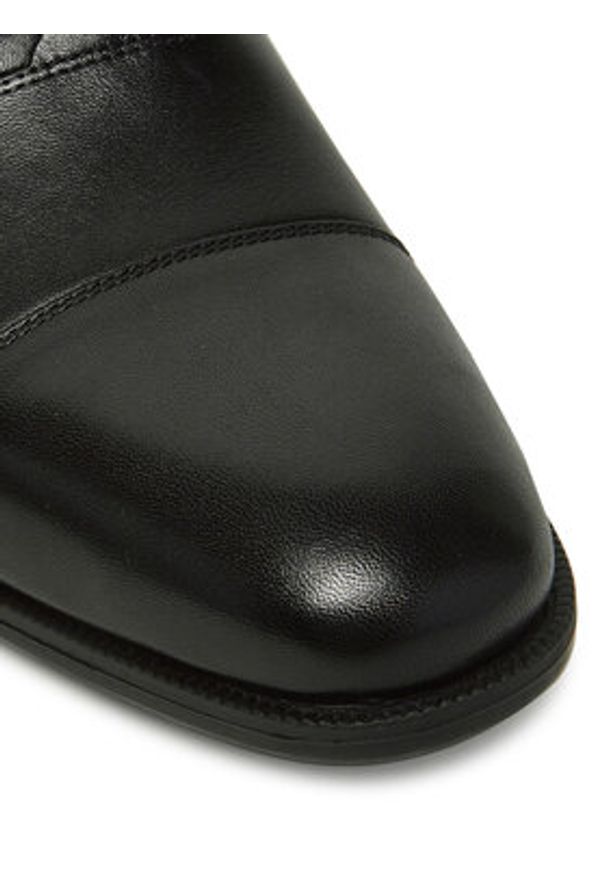 Geox Półbuty U55H8A 00043 C9999 Czarny. Kolor: czarny. Materiał: skóra