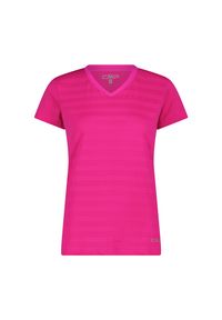 Koszulka damska turystyczna CMP 31T7666. Kolor: różowy. Sport: turystyka piesza #1