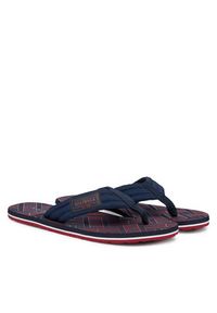 TOMMY HILFIGER - Tommy Hilfiger Japonki Flag Patch Beach FM0FM06004 Granatowy. Kolor: niebieski. Materiał: materiał #4