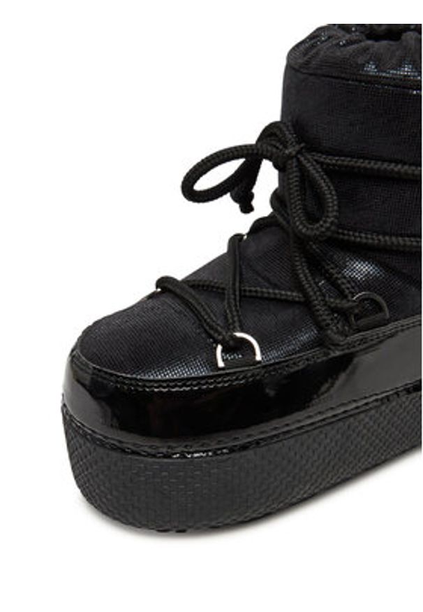 DeeZee Śniegowce DZN-001 Czarny. Kolor: czarny. Materiał: materiał