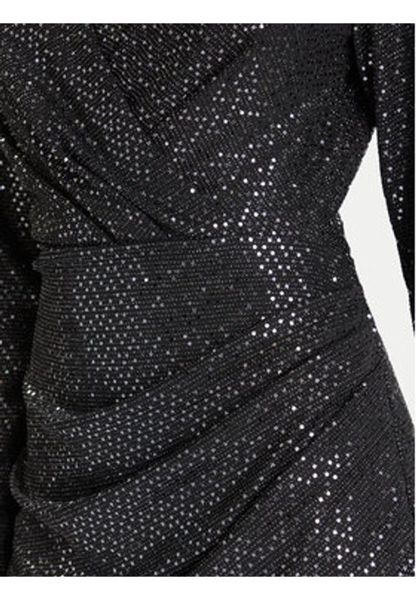 DKNY Sukienka koktajlowa DD5IZ632 Czarny Slim Fit. Kolor: czarny. Materiał: syntetyk. Styl: wizytowy