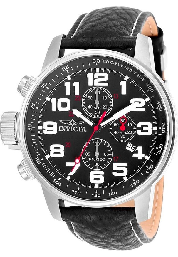 Zegarek Invicta Zegarek marki Invicta model 277 kolor Czarny. Akcesoria męski. Sezon: Cały rok NoSize. Kolor: czarny