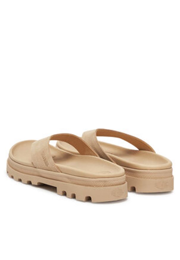 Palladium Japonki Dunelite Azur Sde 74453-257-M Beżowy. Kolor: beżowy. Materiał: zamsz, skóra